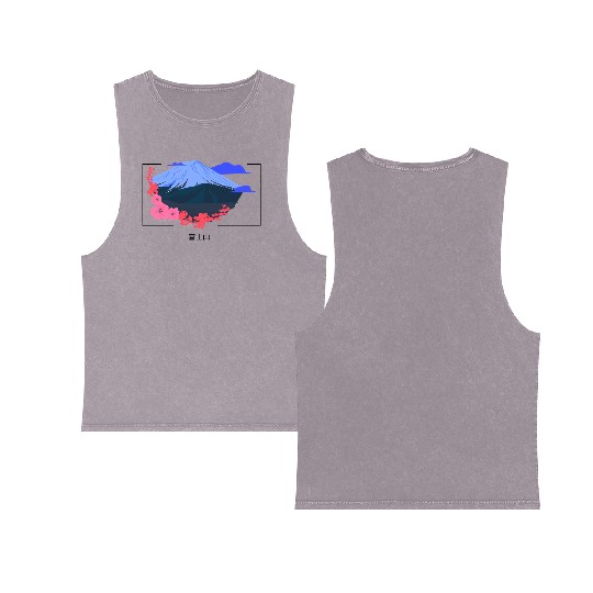 Mount Fuji Double Sided Mineral Wash Tank Tops