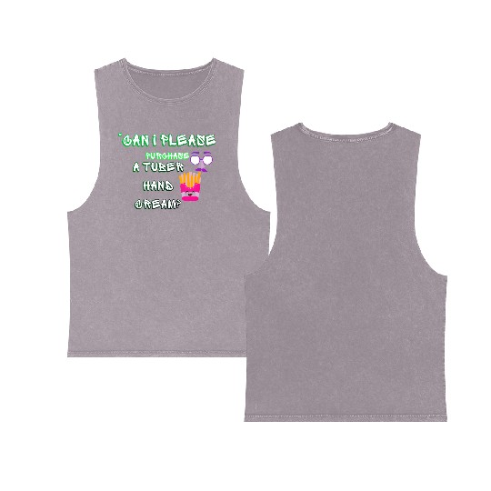 “Can I please purchase a tuber hand cream? Double Sided Mineral Wash Tank Tops