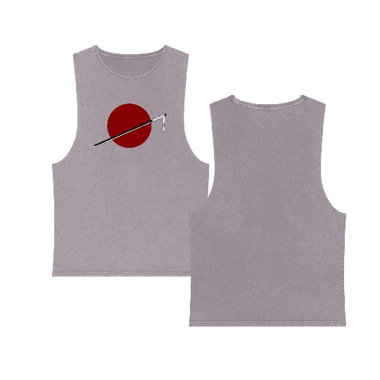 katana Double Sided Mineral Wash Tank Tops