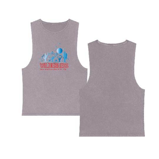 Wilderness California Westernstyle Double Sided Mineral Wash Tank Tops