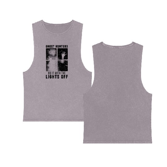 ghostbusters Double Sided Mineral Wash Tank Tops
