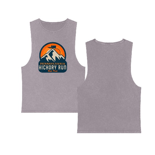 Hickory Run state park Pennsylvania Double Sided Mineral Wash Tank Tops