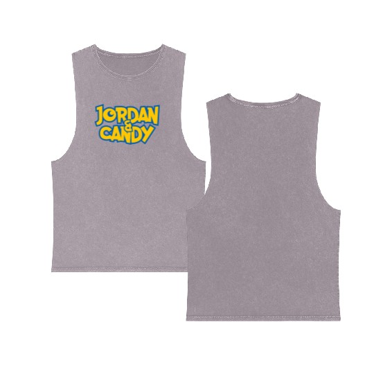 Jordan and Candy Classic Double Sided Mineral Wash Tank Tops