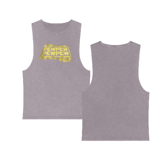 Pew Pew Pew Double Sided Mineral Wash Tank Tops