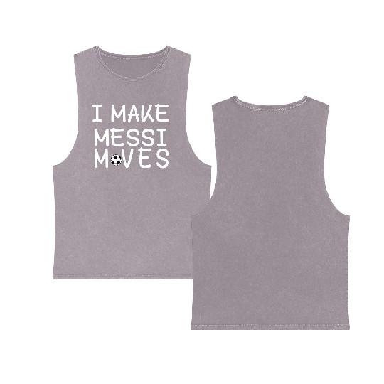 MESSI Double Sided Mineral Wash Tank Tops