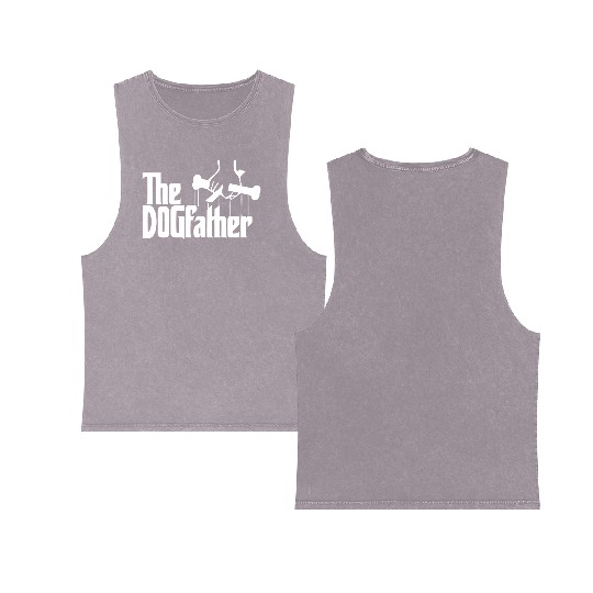 The Dogfather Double Sided Mineral Wash Tank Tops