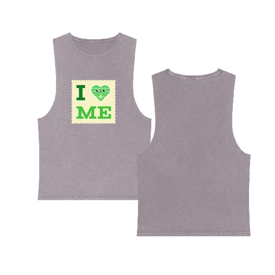I Love Me 3 Double Sided Mineral Wash Tank Tops