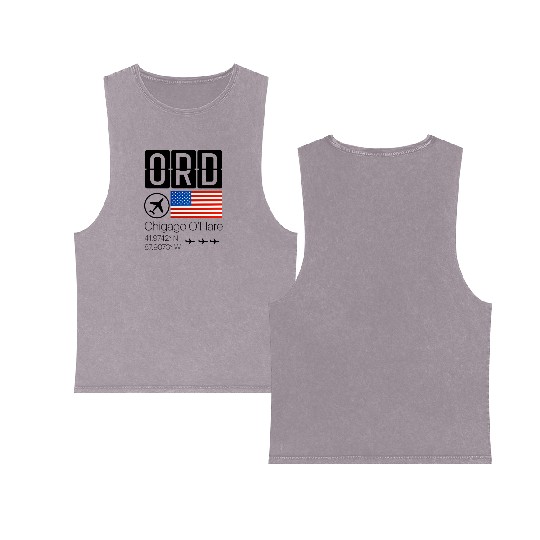 Chicago Double Sided Mineral Wash Tank Tops