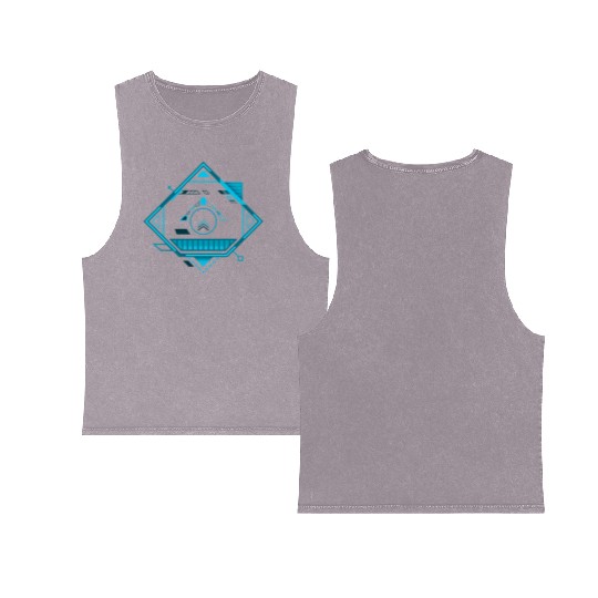 Cyberpunk teleporter 2. Double Sided Mineral Wash Tank Tops
