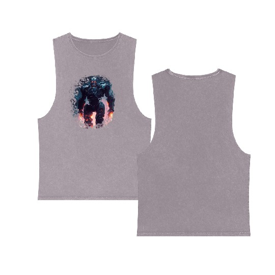 Terminator Exoskeleton Double Sided Mineral Wash Tank Tops