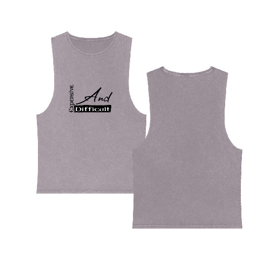 Expensive And Difficult Double Sided Mineral Wash Tank Tops