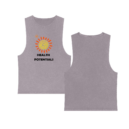 HEALTH POTENTIALS Double Sided Mineral Wash Tank Tops