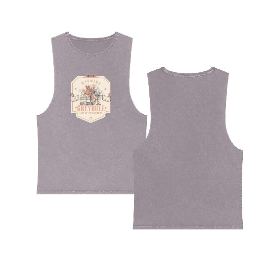 greybull wyoming wild west town Double Sided Mineral Wash Tank Tops
