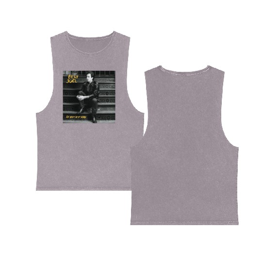 Billy Joel an innocent man Double Sided Mineral Wash Tank Tops