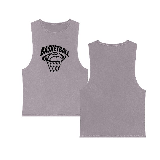 basketball shoes .college basketball rankings Double Sided Mineral Wash Tank Tops