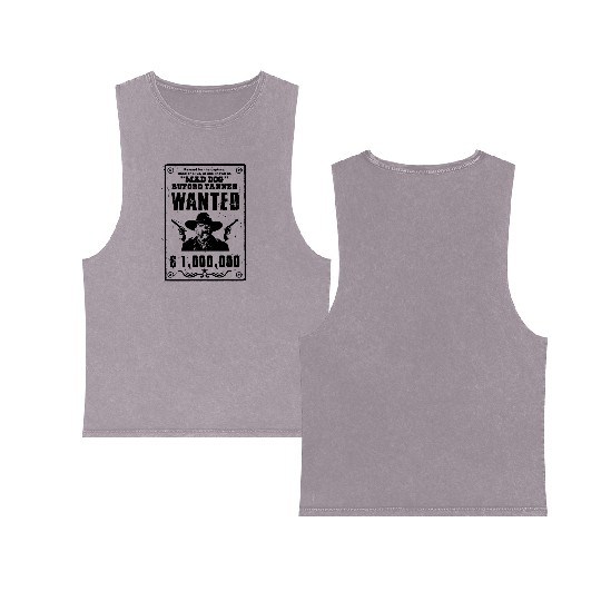 Mad dog Double Sided Mineral Wash Tank Tops