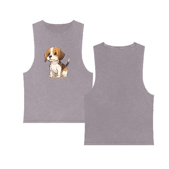 Beagle Double Sided Mineral Wash Tank Tops