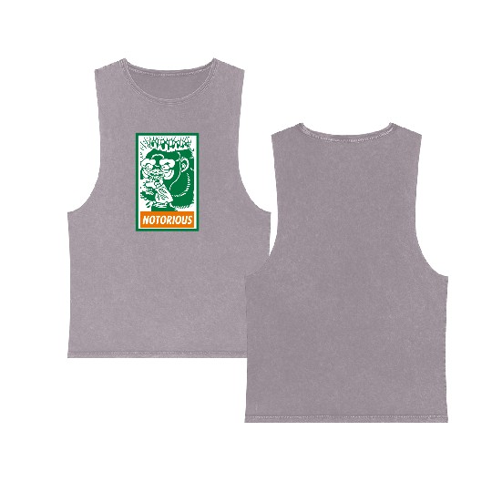 Notorious Irish Gorilla Double Sided Mineral Wash Tank Tops