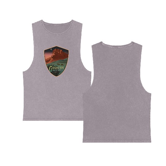 guadalupe mts national park Double Sided Mineral Wash Tank Tops