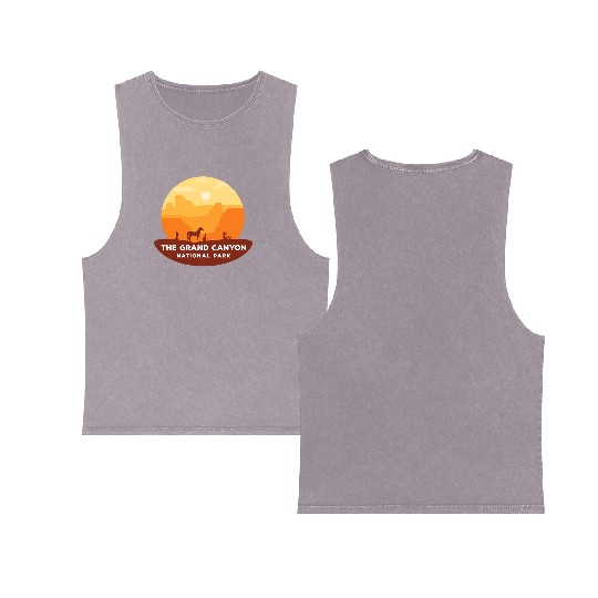 Grand Canyon National Park Arizonna Double Sided Mineral Wash Tank Tops