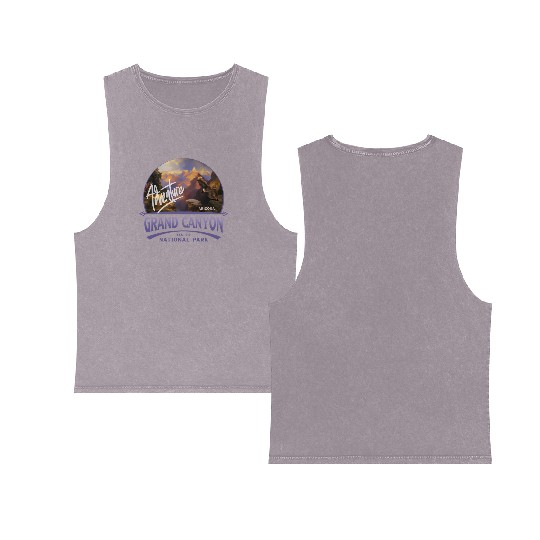 Grand Canyon National Park Arizonna Double Sided Mineral Wash Tank Tops