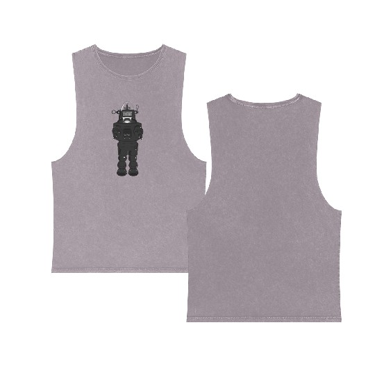 Robby The Robot Double Sided Mineral Wash Tank Tops