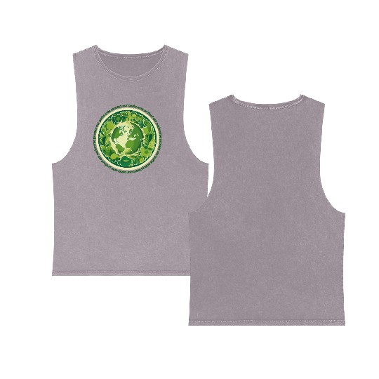 protect our parks and national parks areas Double Sided Mineral Wash Tank Tops