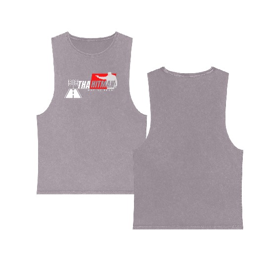 Tha Hitman Racing Team Double Sided Mineral Wash Tank Tops