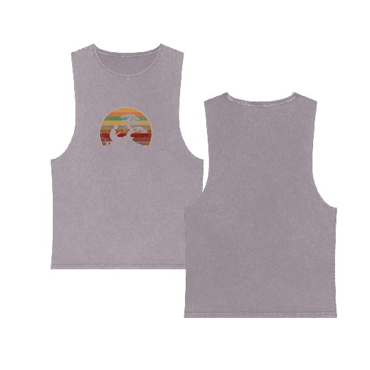 bonsai Japanese Art Double Sided Mineral Wash Tank Tops