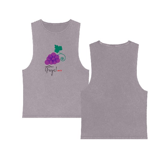 Feel Grape X Great Double Sided Mineral Wash Tank Tops
