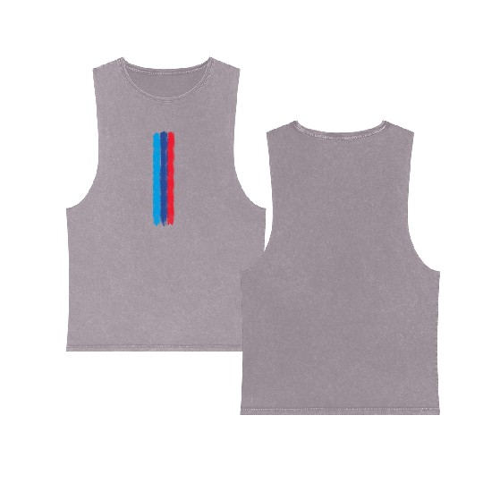 Motorsport Power Line Double Sided Mineral Wash Tank Tops