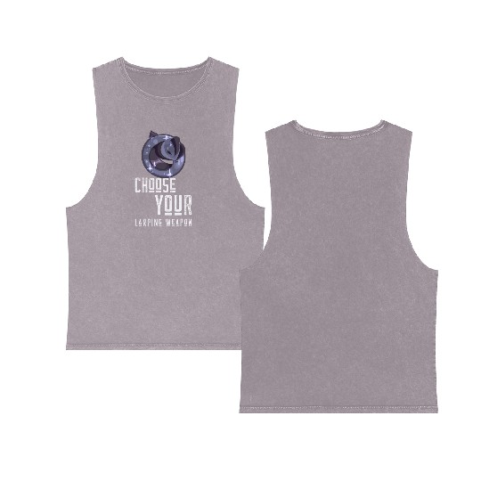 Choose your LARPing weapon - Wizard Hat Double Sided Mineral Wash Tank Tops