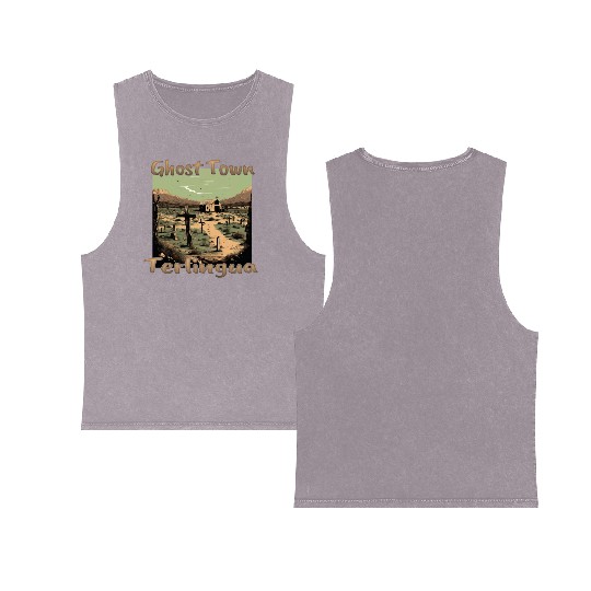 Terlingua, Texas: The ghost town in the heart of t Double Sided Mineral Wash Tank Tops