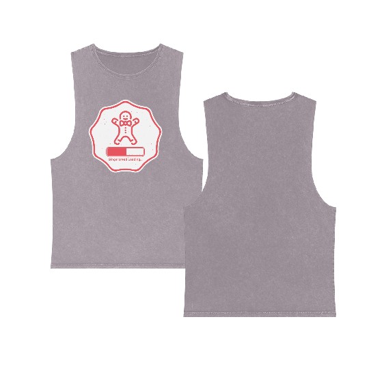 Gingerbread Loading... Double Sided Mineral Wash Tank Tops
