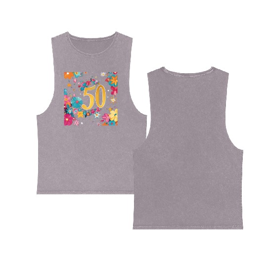 The Radiant Golden Anniversary Double Sided Mineral Wash Tank Tops