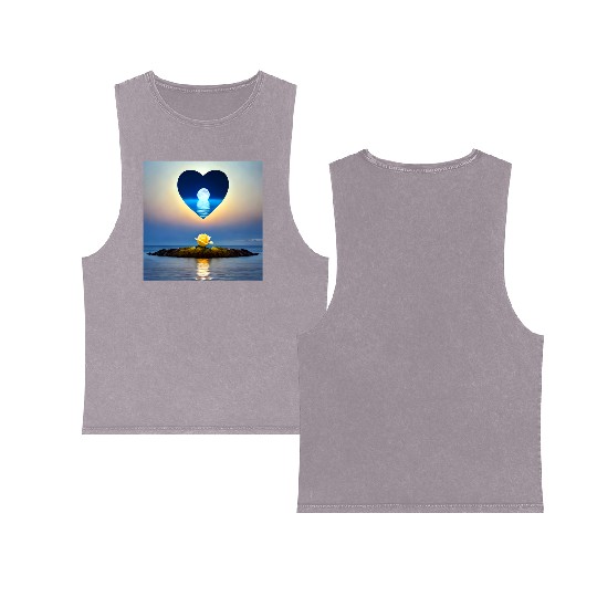 cups, alien, pillows, wall art, magnet, cap, Double Sided Mineral Wash Tank Tops