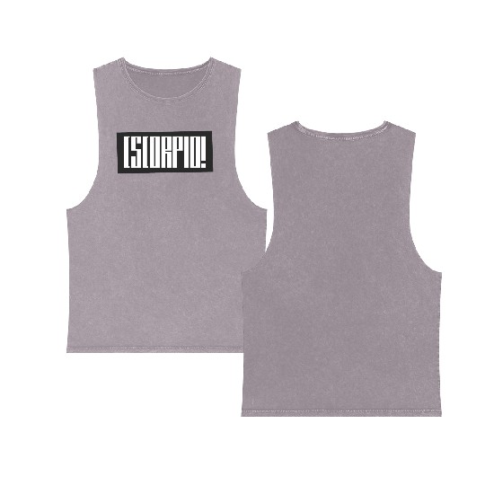 scorpio zodiac Double Sided Mineral Wash Tank Tops