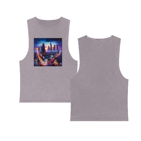 Urban Twilight Double Sided Mineral Wash Tank Tops