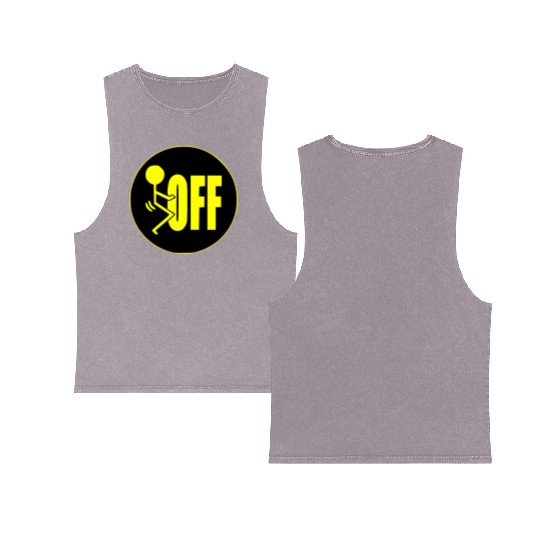 F Off ©WhiteTigerLLC.Com LIKE US ON FACEBOOK Double Sided Mineral Wash Tank Tops