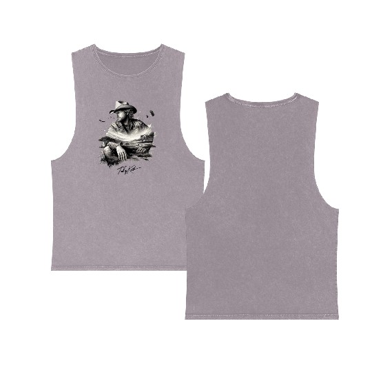 Toby Keith Double Sided Mineral Wash Tank Tops