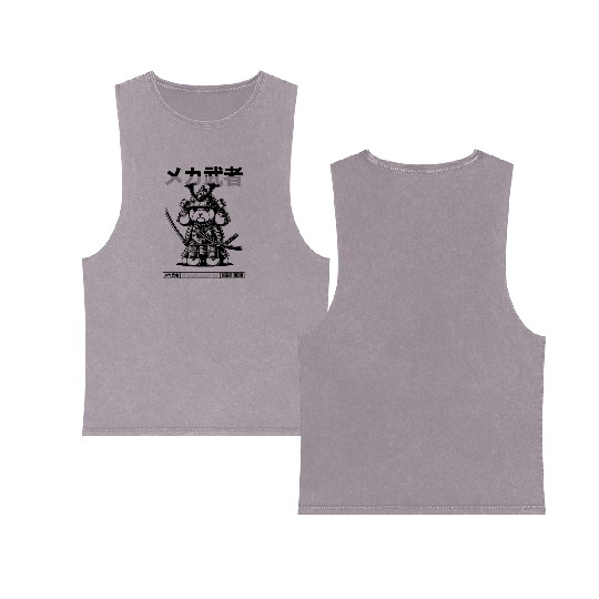 Poodle Dog Musha Pets Double Sided Mineral Wash Tank Tops