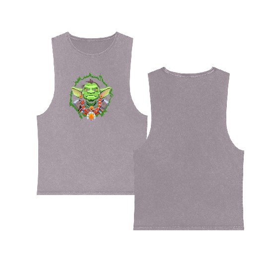 Green Goblin Double Sided Mineral Wash Tank Tops