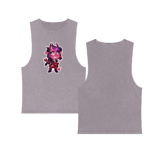 Fig Charm Double Sided Mineral Wash Tank Tops