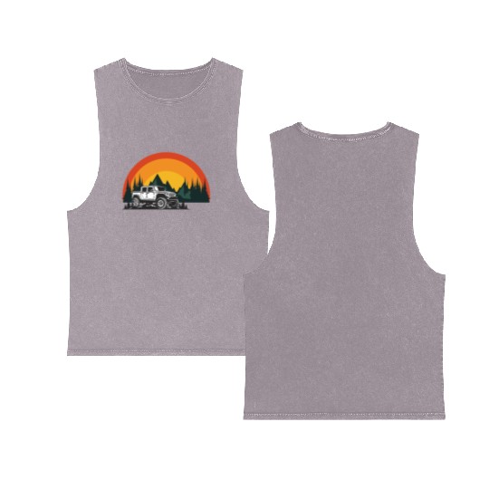 The Adventure Double Sided Mineral Wash Tank Tops