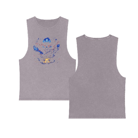 Silly Goose Loose Funny Double Sided Mineral Wash Tank Tops