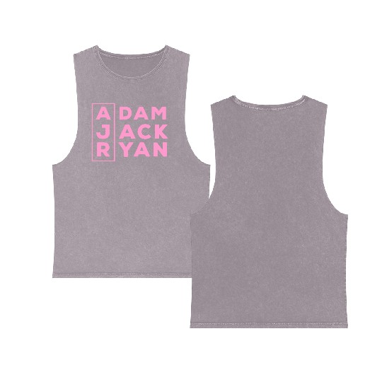 AJR Band Double Sided Mineral Wash Tank Tops