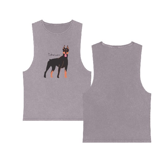 Doberman Double Sided Mineral Wash Tank Tops