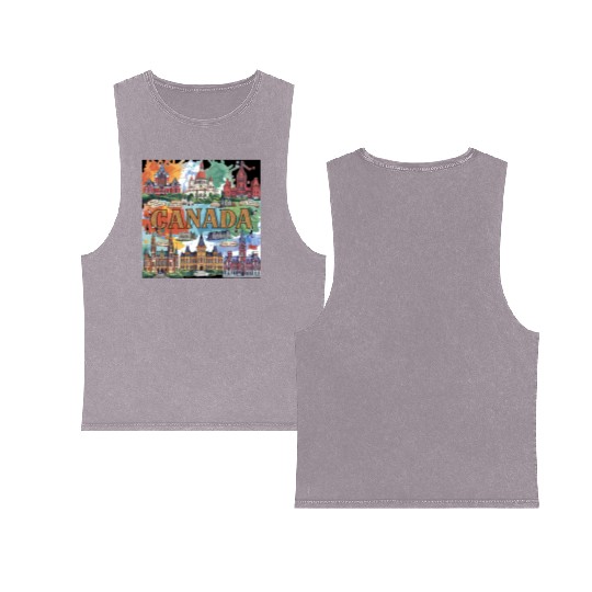 CANADA Double Sided Mineral Wash Tank Tops