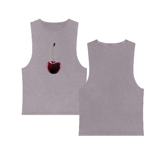 Cherry Realistic Double Sided Mineral Wash Tank Tops