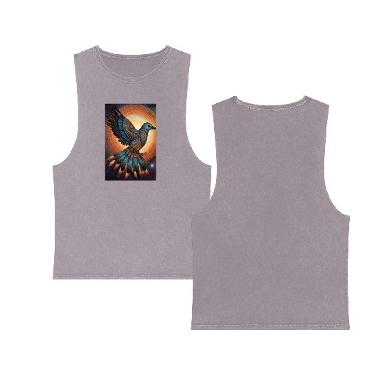 The Bird of Paradise Double Sided Mineral Wash Tank Tops